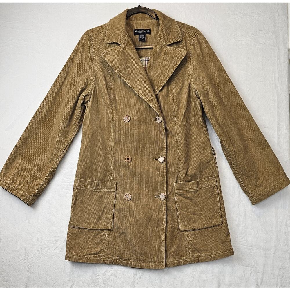 Abercrombie & Ficth Women's Corduroy Jacket Missing Belt Size M